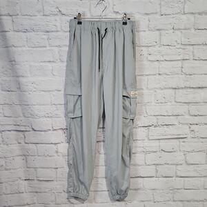 SHEIN Light Gray Cargo Joggers